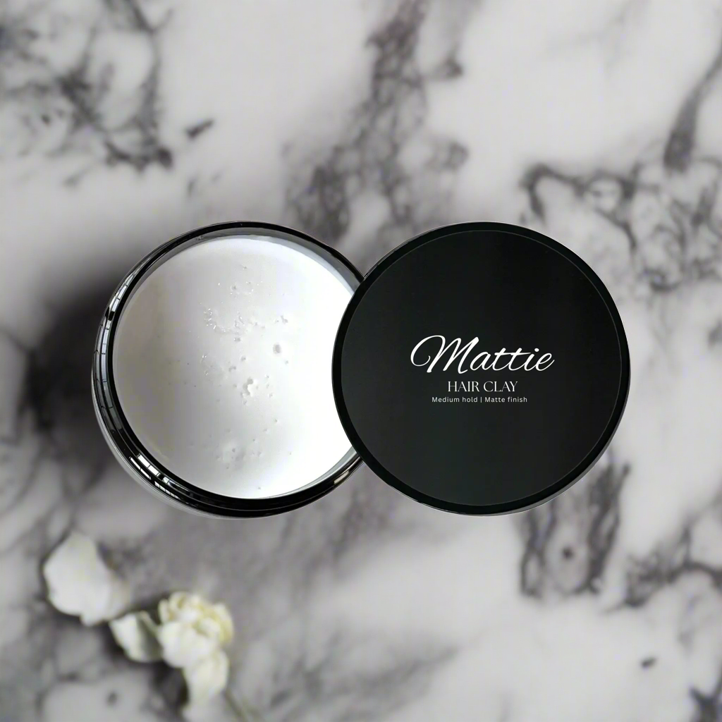 Mattie Hair Clay — Medium Hold • Matte Finish
